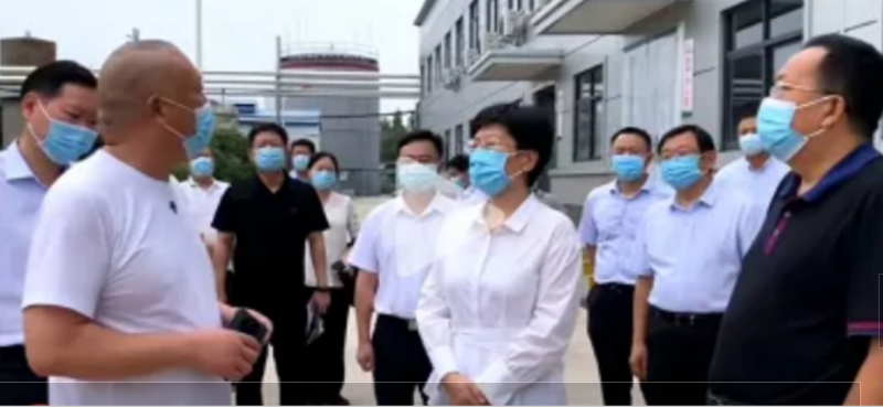 焦作市委書(shū)記葛巧紅一行蒞臨旭瑞集團(tuán)參觀調(diào)研！